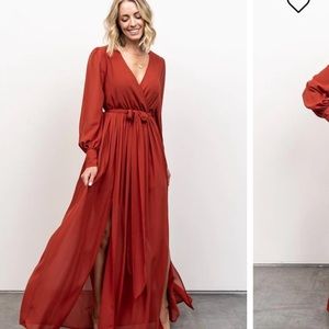 Baltic Born Rust Bridesmaid Dress